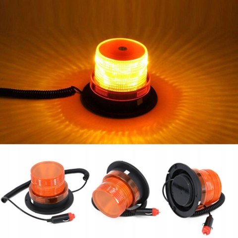 LAMPA OSTRZEGAWCZA KOGUT LED MAGNES