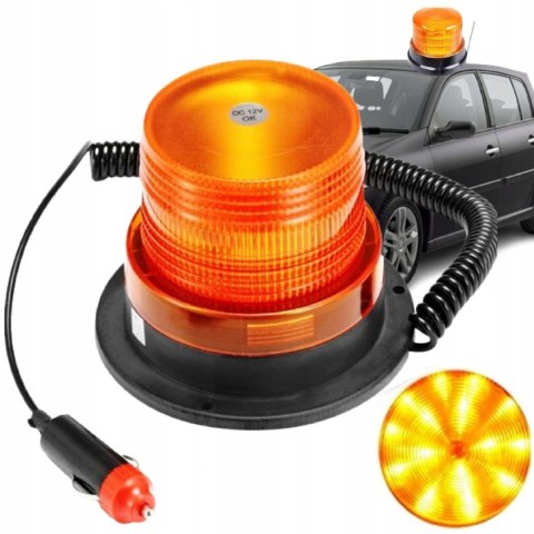 LAMPA OSTRZEGAWCZA KOGUT LED MAGNES