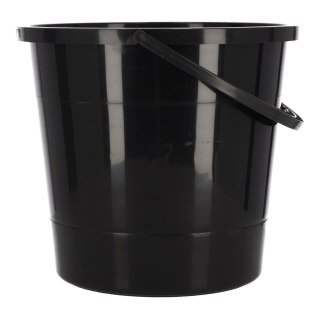 Uniwersalne wiadro 10L, POLSKI PRODUKT - czarne