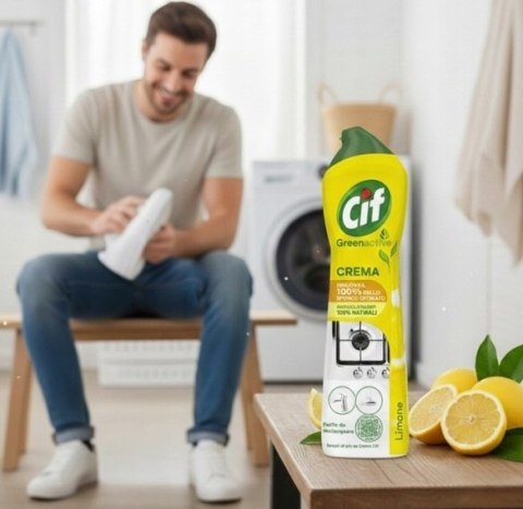 CIF MLECZKO DO CZYSZCZENIA 500 ML LEMON