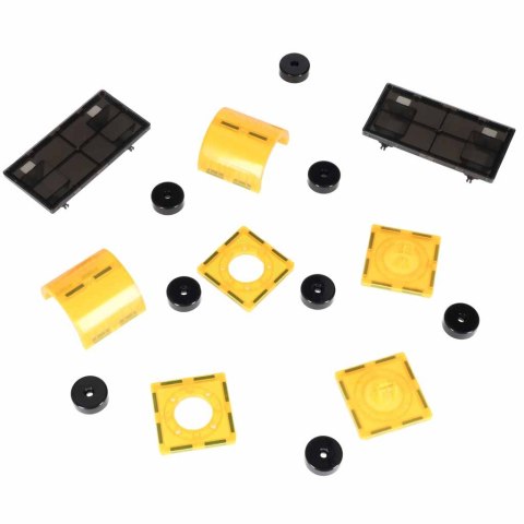 Klocki magnetyczne konstrukcyjne 3D budowa 90 elementów