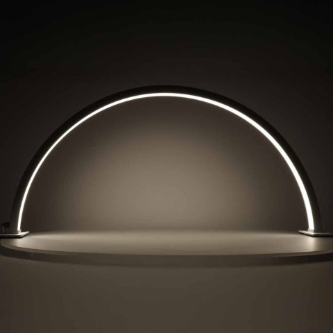Lampa kosmetyczna LED bezcieniowa biurkowa do manicure paznokci łuk biała