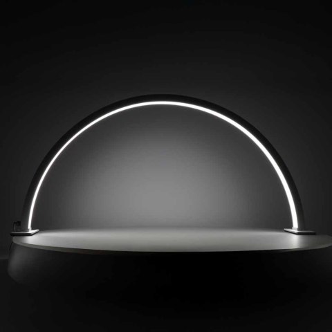 Lampa kosmetyczna LED bezcieniowa biurkowa do manicure paznokci łuk biała