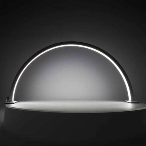 Lampa kosmetyczna LED bezcieniowa biurkowa do manicure paznokci łuk biała