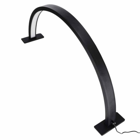Lampa kosmetyczna LED bezcieniowa biurkowa do manicure paznokci łuk czarna