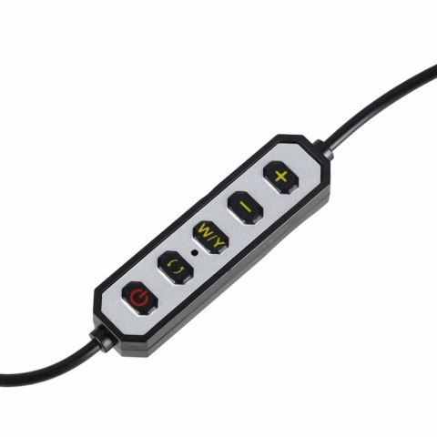 Lampa kosmetyczna LED bezcieniowa biurkowa do manicure paznokci łuk czarna