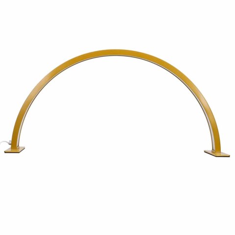 Lampa kosmetyczna LED bezcieniowa biurkowa do manicure paznokci łuk złota