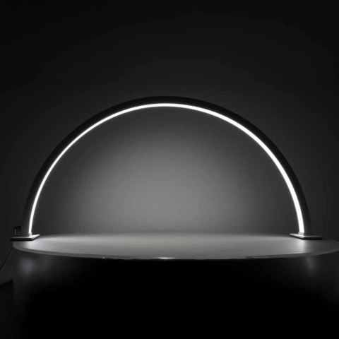 Lampa kosmetyczna LED bezcieniowa biurkowa do manicure paznokci łuk złota