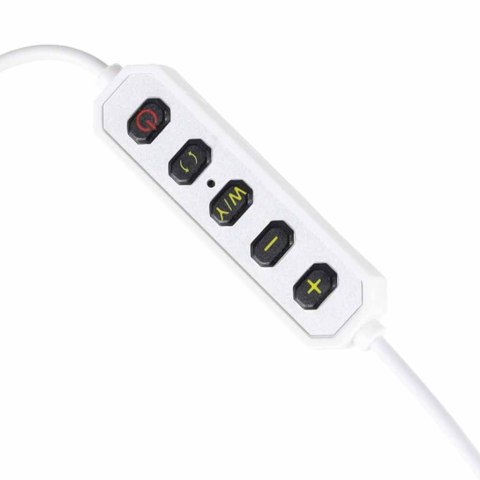 Lampa kosmetyczna LED bezcieniowa biurkowa do manicure paznokci łuk złota