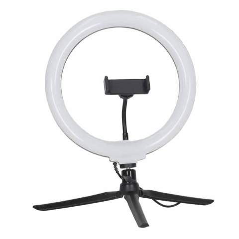 Lampa pierścieniowa do selfie LED RGB na statywie