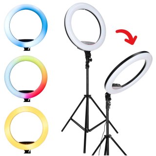 Lampa pierścieniowa do selfie LED RGB