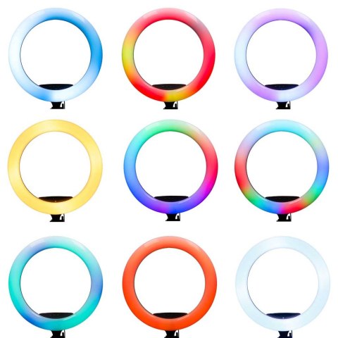 Lampa pierścieniowa do selfie LED RGB