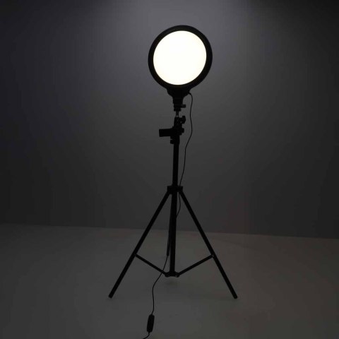 Lampa pierścieniowa do selfie LED na statywie
