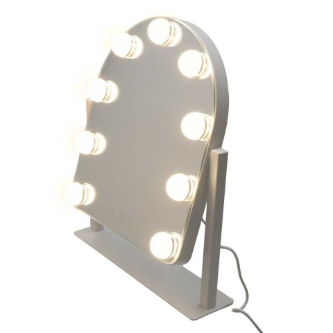 Lusterko do makijażu LED z 9 żarówkami podświetlane kosmetyczne