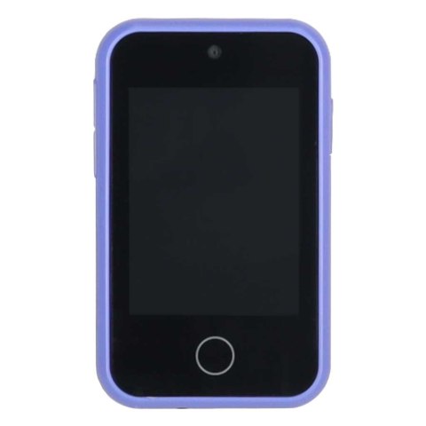 Telefon smartfon dla dzieci aparat kamera karta 8GB niebieski dinozaur