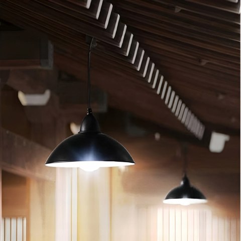 Lampa solarna ogrodowa żyrandol podwójny