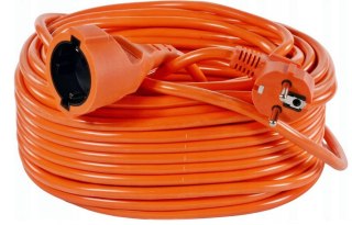PRZEDŁUŻACZ OGRODOWY DO KOSIARKI GRUBY PRZEWÓD SZNUR BUDOWLANY KABEL 30m 2x