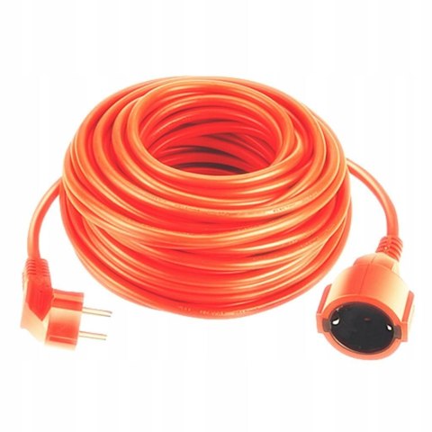 PRZEDŁUŻACZ OGRODOWY DO KOSIARKI GRUBY PRZEWÓD SZNUR BUDOWLANY KABEL 30m 2x