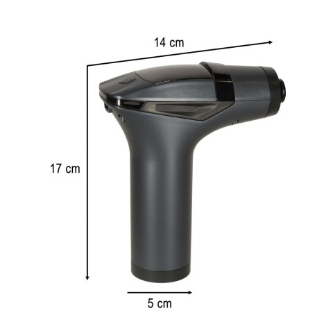 Pistolet do masażu masażer do ciała z paskiem czar