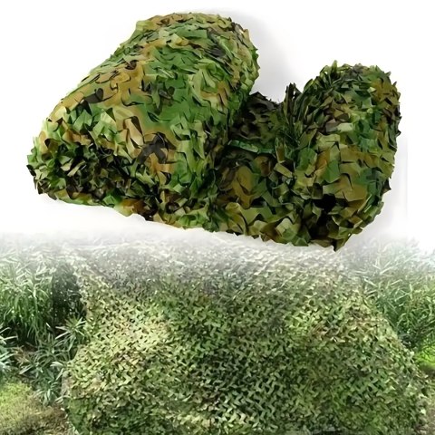 Siatka Maskująca Moro Ogrodowa Wojskowa Kamuflaż 3x6 Wytrzymała