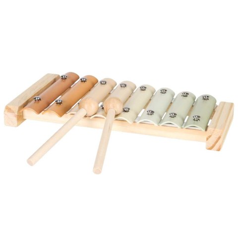 Cymbałki drewniane edukacyjne dla dzieci szkolne 8-tonowe instrument muzyczny