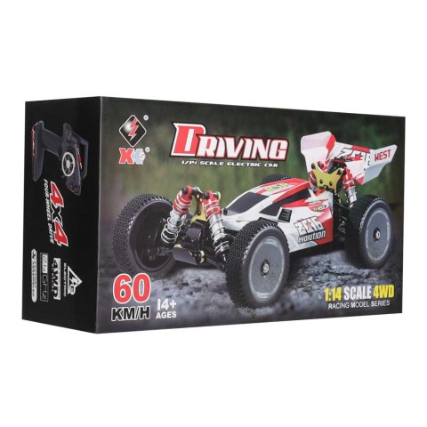 Samochód RC WLToys 144001 1:14 4WD Off-Road 60 km/h 2.4G RTR