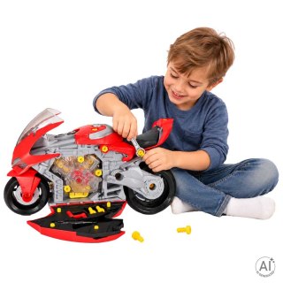 Motor motocykl interaktywny zestaw mechanika silnik do skręcania rozkręcania