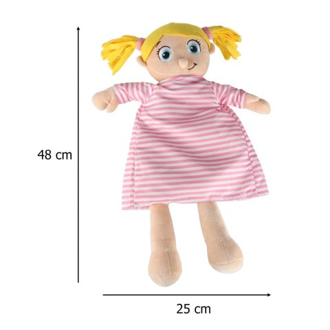 Lalka maskotka zabawka edukacyjna nauka anatomii dziewczynka