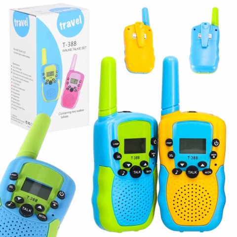 Walkie talkie krótkofalówka dla dzieci zestaw 2 sztuki