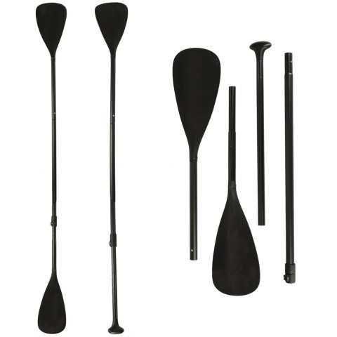 Deska SUP pompowana do pływania z siedzeniem akcesoriami wiosło zestaw żółta 350 cm