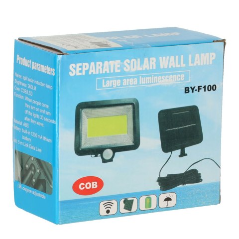 Lampa solarna czujnik ruchu i zmierzchu 120 LED