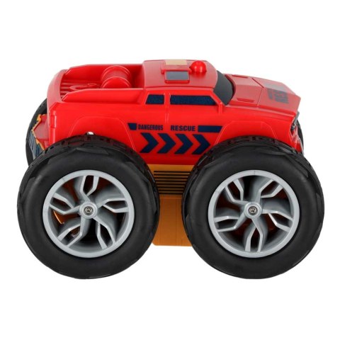 Samochód auto na pilota Revolt 2 Sided Rescue Racer mega transformacja obrót 360 4WD